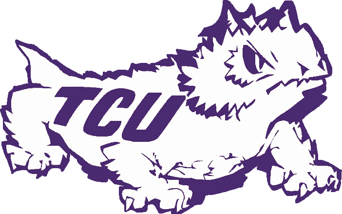 TCU Horned Frogs 1977-1997 Secondary Logo iron on transfers for T-shirts